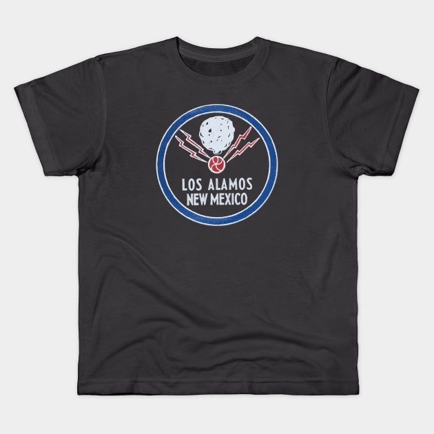 Manhattan Project Los Alamos, New Mexico Nuclear WW2 Kids T-Shirt by Distant War